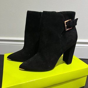 Ted Baker Suede Booties, Brand New in Box, Size 8